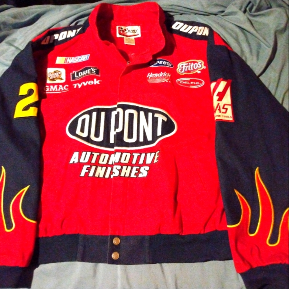 Chase authentic Dupont Nascar jacket